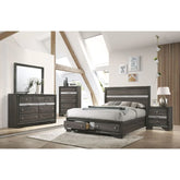 Naima Gray Queen Bed Model 25970Q By ACME Furniture